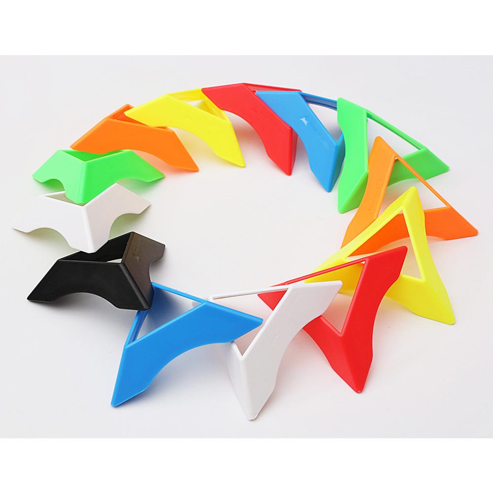 Magic  Cube  Base  Display  Stand Triangle Multicolour Cube Holder Frame Accessories Puzzle Cube Organize
