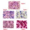 Artificial Flower Panel Decorative Romantic Valentines Day Gifts Rose Backdrop for Wedding Event Stage Valentines Day Wall Decor