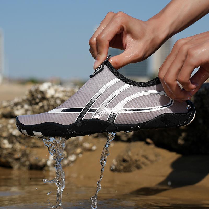 Men Aqua Shoes Women Diving Socks Barefoot Swimming Water Shoes Upstream Beach Wading Sports Sneakers For Fitness Yoga Surfing