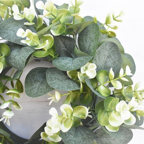 Artificial Eucalyptus Leaves Plant Wreath Party Wedding Hanging Decor Garland