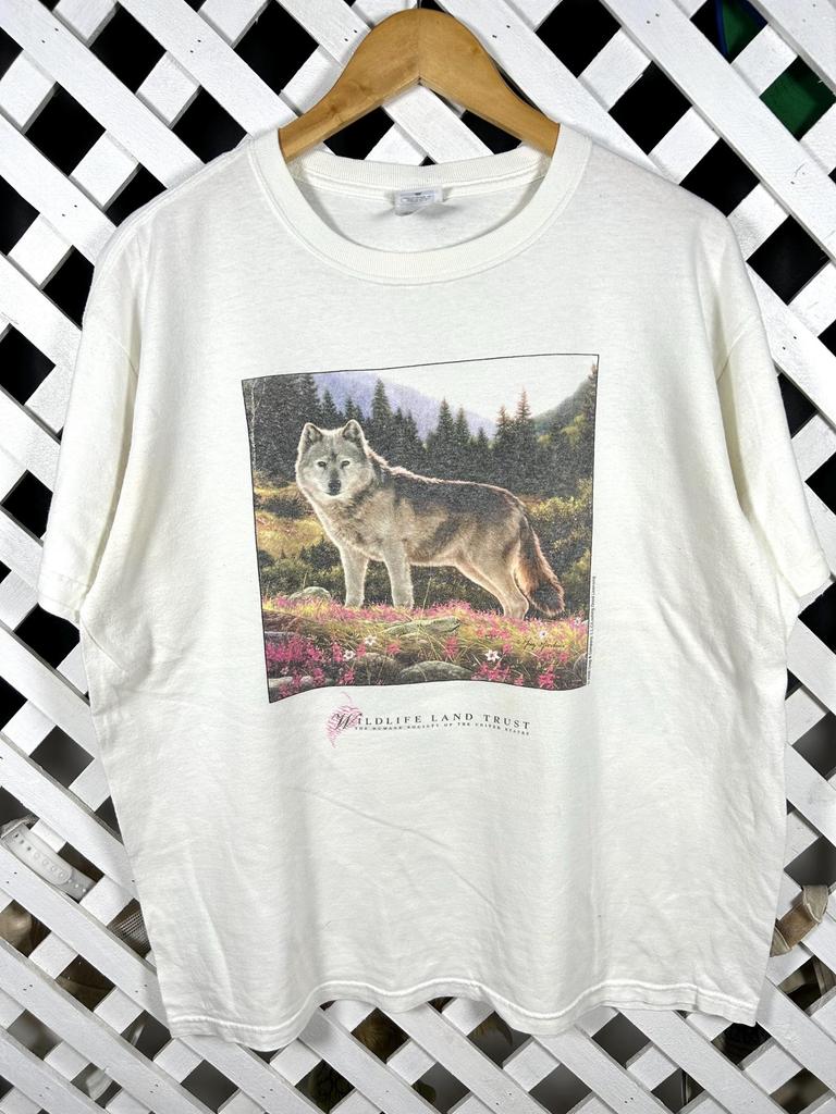 Vintage 2006 Wildlife Land Trust The Human Society Tshirt / Large