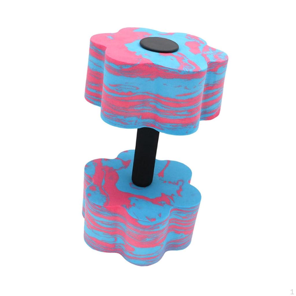 Aquatische Übungshantel EVA-Schaumstoff Poolwiderstand Handstange für Fitness, Wassergymnastik