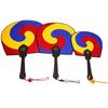 Korean Traditional Taegeukseon Premium Silk Fan Handcrafted Fan