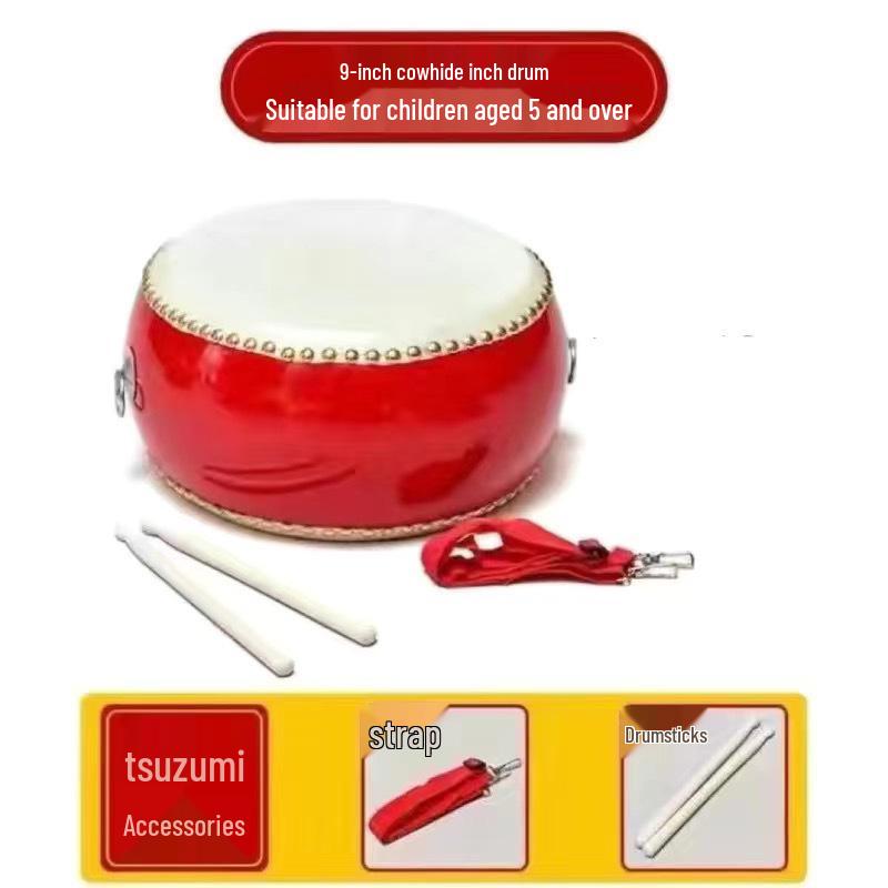 Durable Cowhide Tanggu Drum for Kids