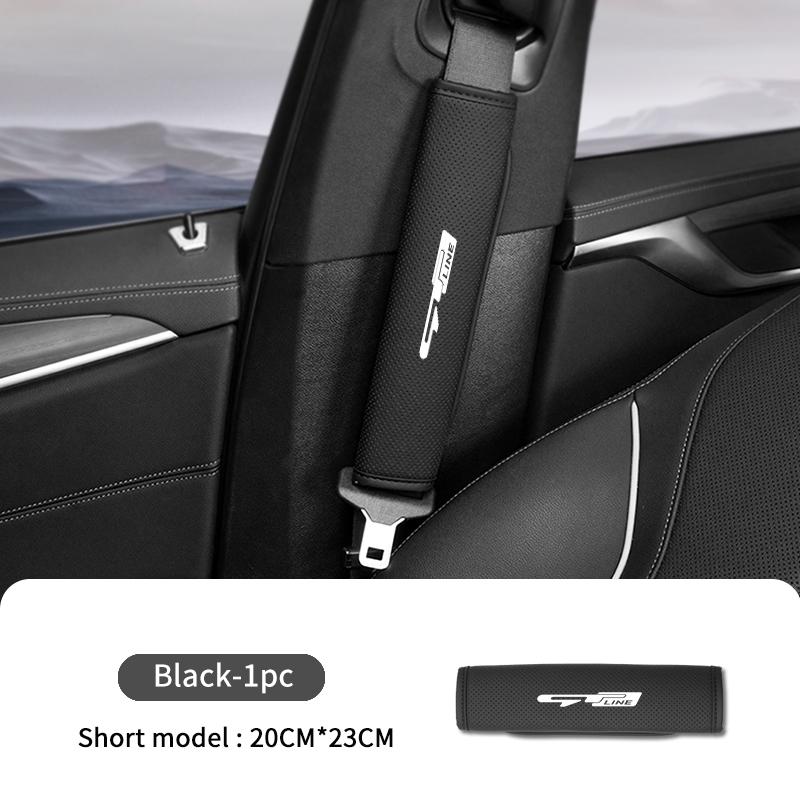 Car Safety Belt Shoulder Pad Seatbelt Protection Cover For KIA K5 K2 Optima Soul Spectra Niro Cadenza Sephia Carens