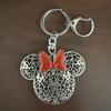 Used Disney Minnie Mouse Openwork Keychain