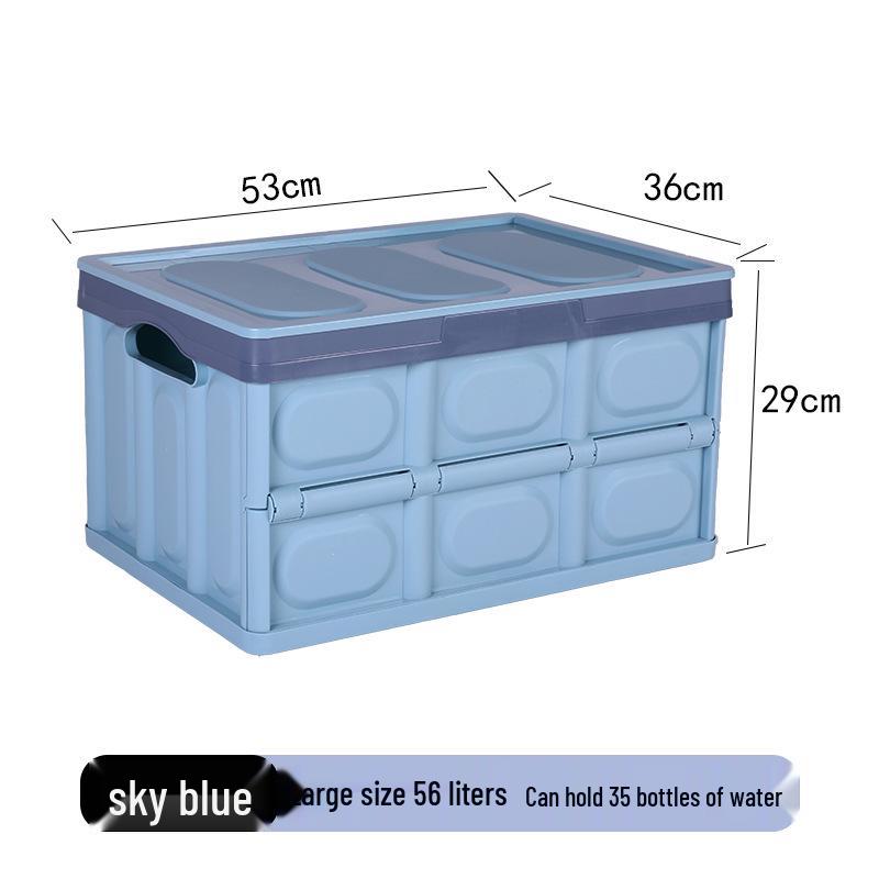 Multifunctional Folding Storage Box: Compact Camping Wardrobe & Household Organizer