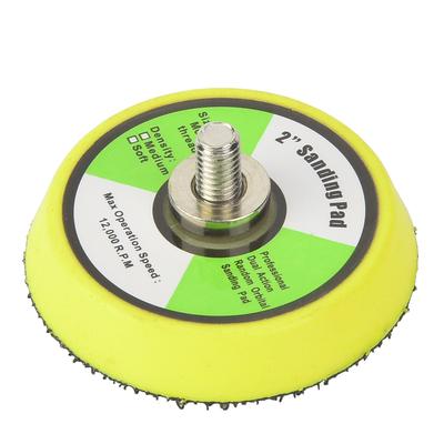 Pneumatic Grinder Self Adhesive Disc Sandpaper Polishing Sanding Pad Plate (2in)