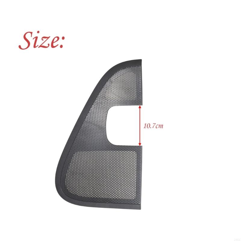28GC Vehicle Flint Gray Speaker Grille Cover Left Right Door Panel Mounted for F 150