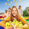 Anti-Stress Balls for Children Adults Smile Face Stress Balls 1.6 Inch Mini Foam Stress Relief Balls Stress Relief Toy for Children's Gift