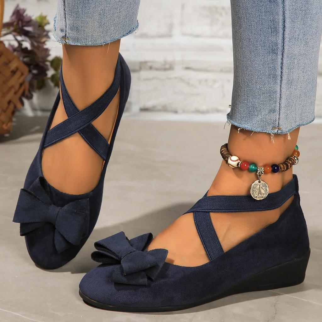 Fashion Plus Size Shoes for Women 36-43 Spring Autumn 2025 Fashion Women Platform Wedges Shoes Comfortable Zapatos De Mujer