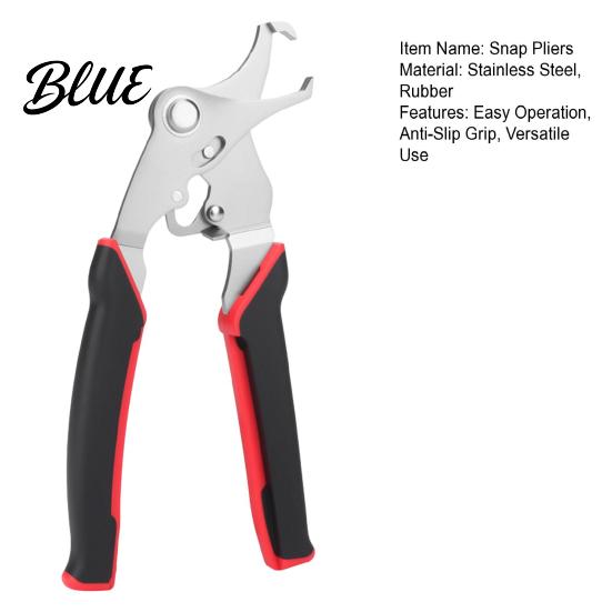 Car Molding Removal Tool Snap Pliers Anti-Slip Grip Plastic Clamp Disassembly Panel Heavy-duty Interior