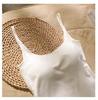 Elegantes Camisole mit Spitzeneinsätzen für Damen: Sommer-Top mit Brustpolstern & sexy Rückendesign