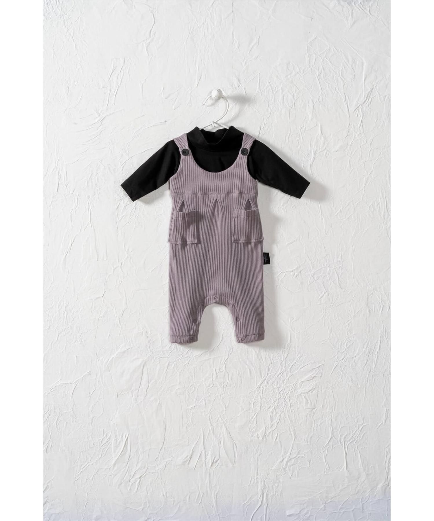 

Серый детский комбинезон Salopet