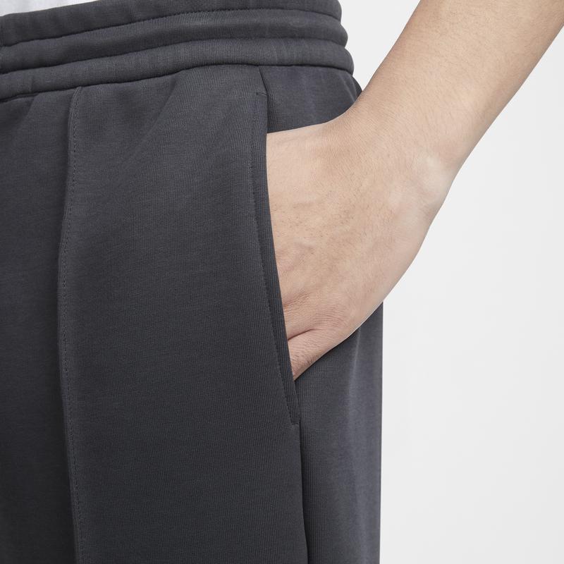 Nike Futra Tech Series Lace-Up Comfortable Casual Versatile Knitted Sports Pants Men Bottoms Coal-Black FZ7584-060