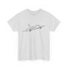 Airplane T-Shirt, Aviator Airplane Lovers Aviation Pilot Men Shirt