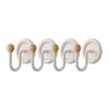 Bathroom Creative Hooks, Punch-Free, Strong Load-Bearing Adhesive, Household Bathroom Wall-Mounted Towel Hooks, Traceless