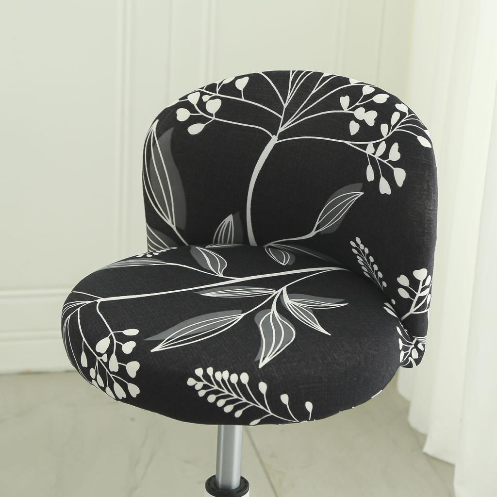 Universal Arc-shaped Chair Cover Cushion Backrest Computer Office Negotiation Meeting Seat Cover Milk Tea Shop Chair Stool