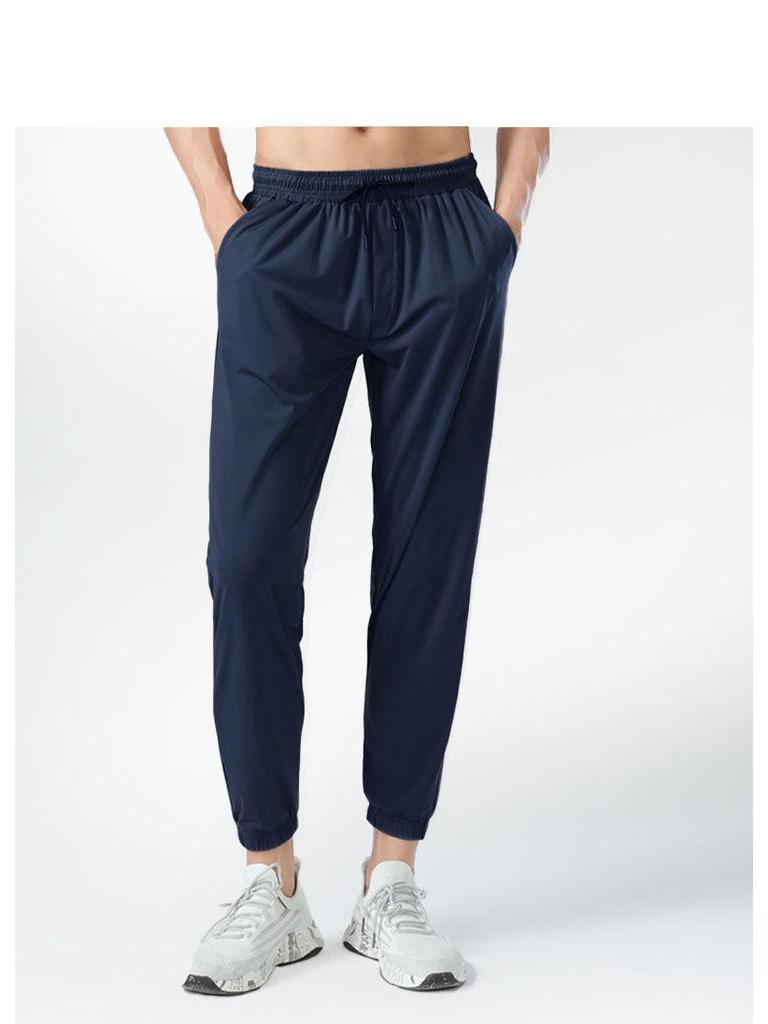 Men's Quick-Dry Ice Silk Training Sweatpants