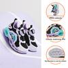 Anta Kids Energy Ring 10.0 Fashion Comfortable Physical Test Non-Slip Wear-Resistant Low-Top Running Shoes Kids Sneaker Black White 322449901-3