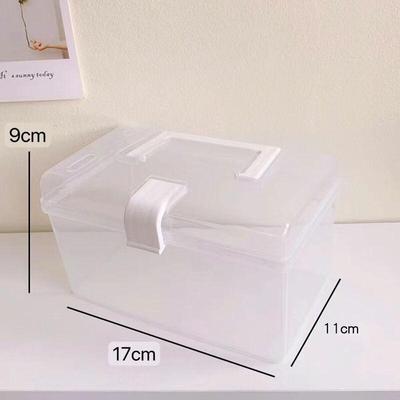 Portable Transparent Medicine Storage Box