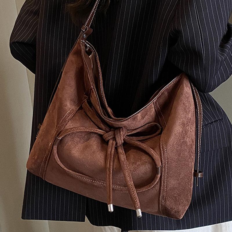 Retro velkokapacitní taška přes rameno, Módní kabelka pro ženy, Stylová crossbody taška