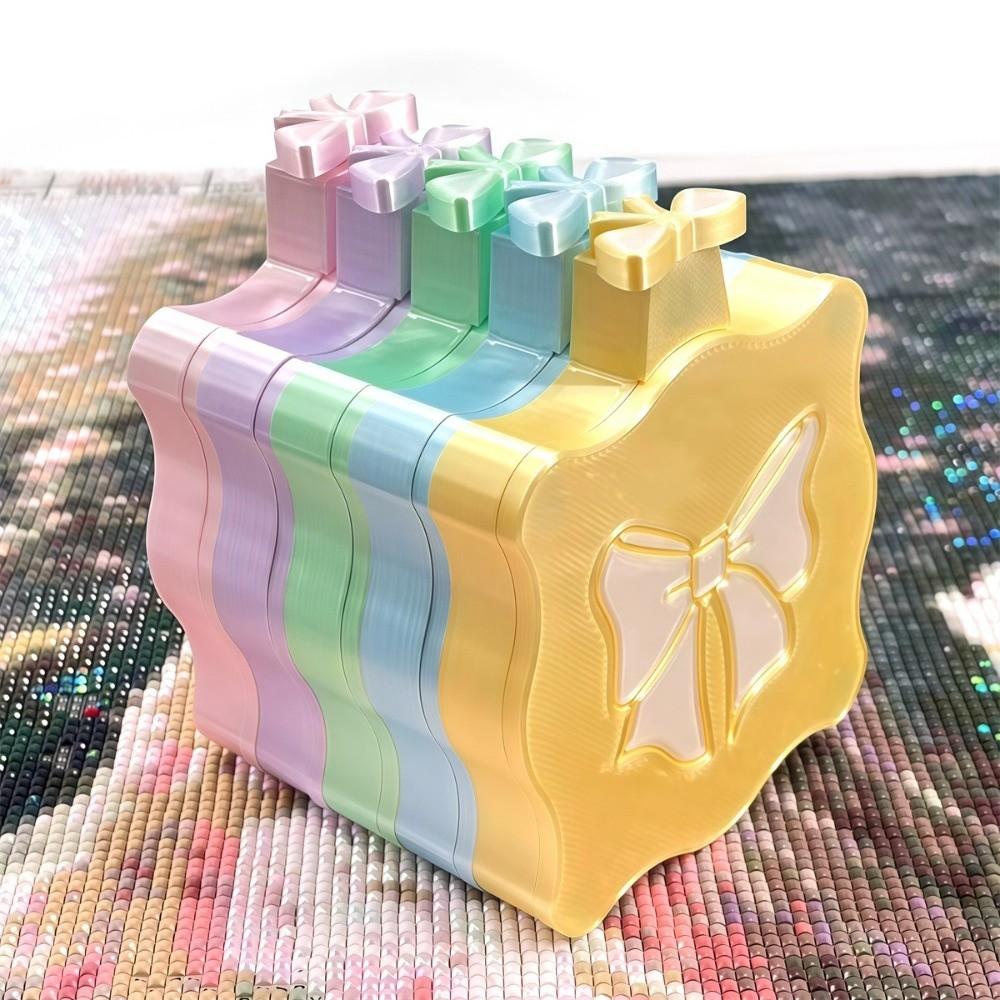 With Lid Diamond Painting Bowknot Tray  for 5D Diamond Painting Storage Tools