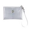 Spot Fresh Lipstick & Nail Polish Storage: Double-Layer PVC Transparent Pouch & Coin Purse