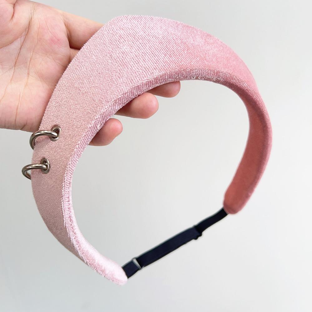 Anti Slip Women Hairband Velvet Triangle Headband Vintage Hair Clip Headband Hair Accessories