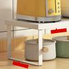 Kitchen Shelves Iron Cabinet Countertop Shelves Sturdy Pantry Organizer Shelf Rack Stand for Spices