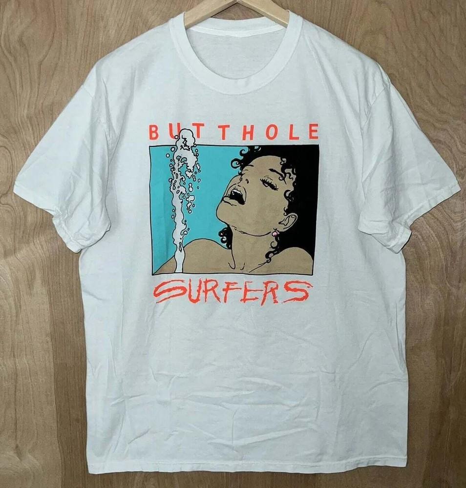 Vtg Butthole Surfers Band For Fans Cotton White Full Size Men Women Shirt BL237