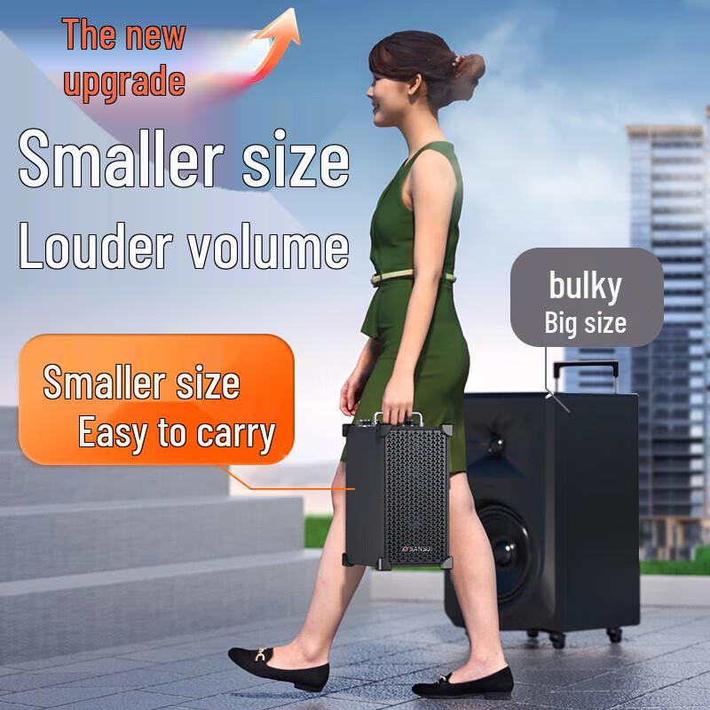 Sansui G7 Portable Karaoke Speaker