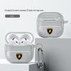 Soft Earphone Case For Apple AirPods 4 2024 Cover for Airpod Pro 1 2 3 4th With keyring For Lamborghini URUS Huracan Aventador EE4