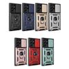 Samsung For Galaxy S24 Anti Fall Magnetic Phone Case With Bracket Protect Lens