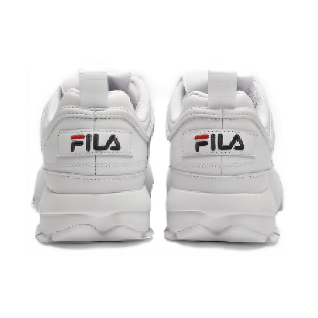 Fila Disruptor 2 Mesh Comfortable Versatile Low-Top Lifestyle Sneakers Women Sneakers White F12W342138FWT