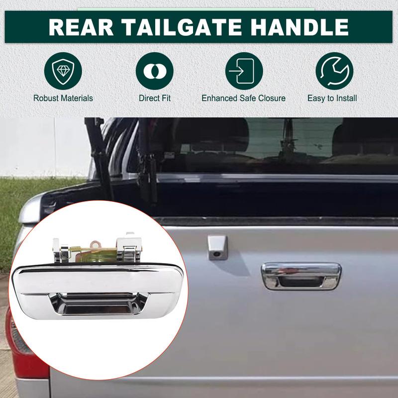 Chrome Car Tailgate Door Handle for Isuzu D-Max Pickup 2.5TD 3.0TD 2003 2004 2005 2006 2007-2012 8972937652 Left Hand Driver