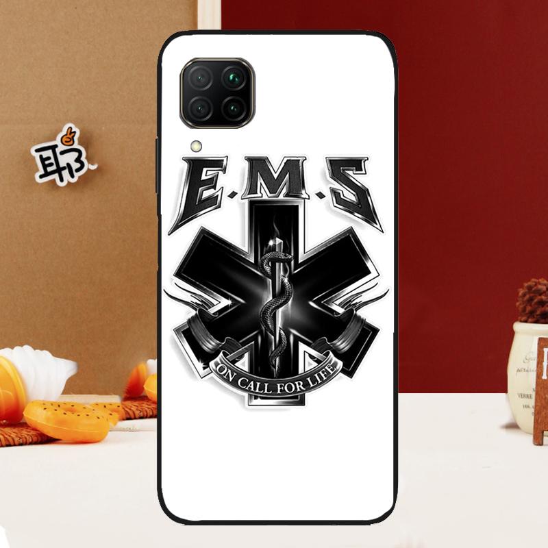 

EMT EMS Medical Rescue For Huawei Nova 12i 3i 7i 8i 11i 9 10 SE Y60 Y61 Y70 Y72 Y73 Y90 Y91 P20 P30 P40 Lite Case Huawei Nova 10