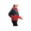 Under Armour Color Block Woven Half-Zip Hooded Training Sweatshirt Women Sweatshirt Red 1376920-638
