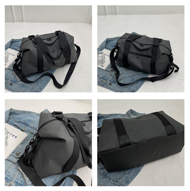 Women's Short Trip Portable Handbag: Large Capacity Korean Style Sports & Fitness Luggage Bag