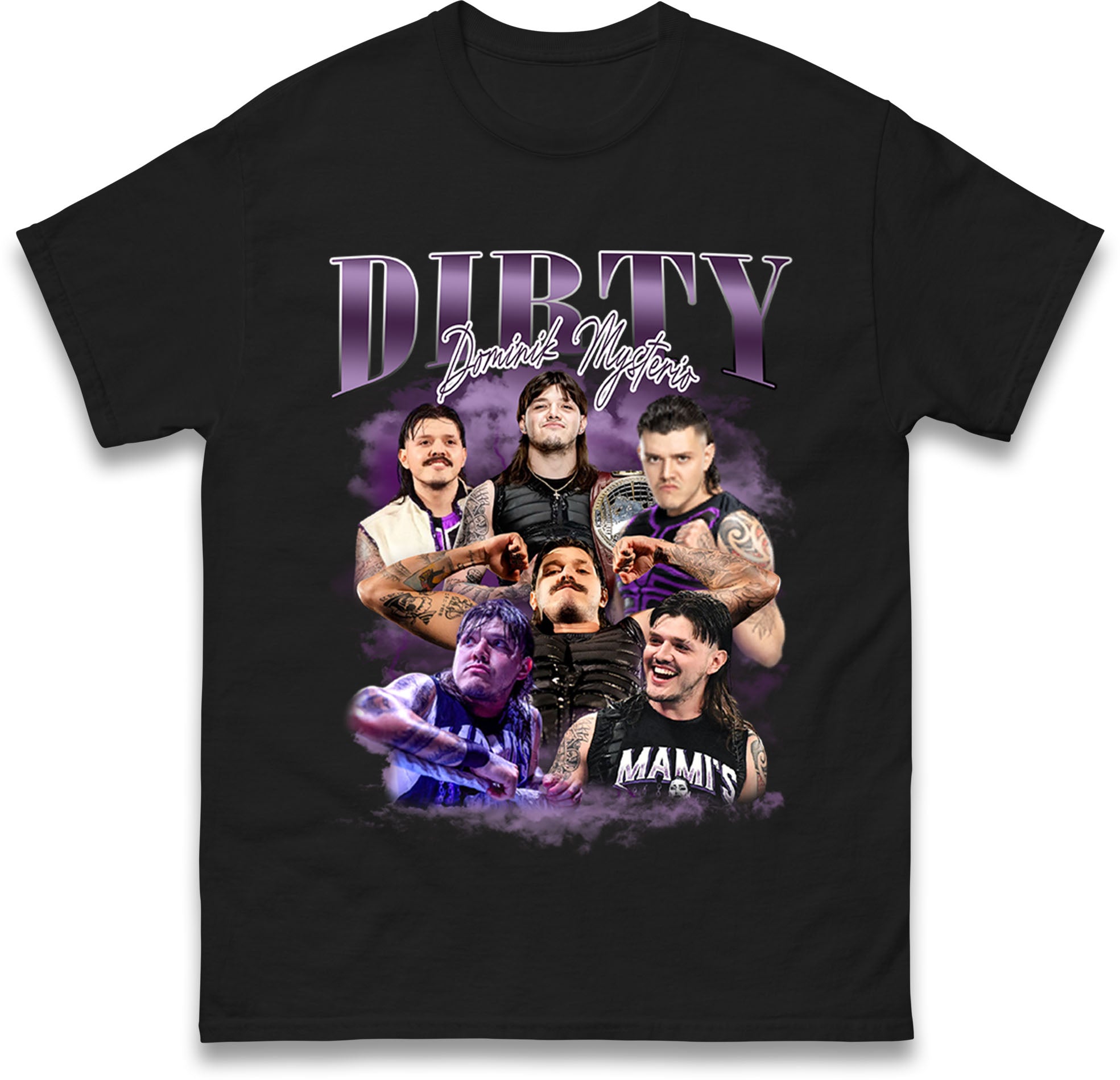 Dirty Dominik Mysterio Mens T Shirt Womens Tops Tees L