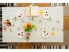 Cross-border Embroidered Plaid Floral Tassel Tablecloth for Coffee & Dining Tables