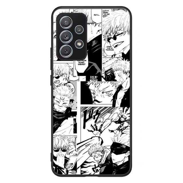 Anime Jujutsu Kaisen Phone Case For Samsung Galaxy A03s A10 A20 A21s A31 A40 A41 A42 A50 A51 A52 A70 A71 A72 A32 A82