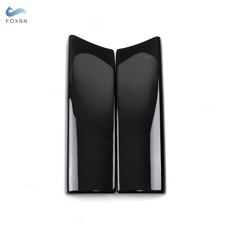ABS Bright Black Car Accessories Center Control Armrest Box Cover Trim For Mercedes Benz C GLC Class W205 X253 2015 2016