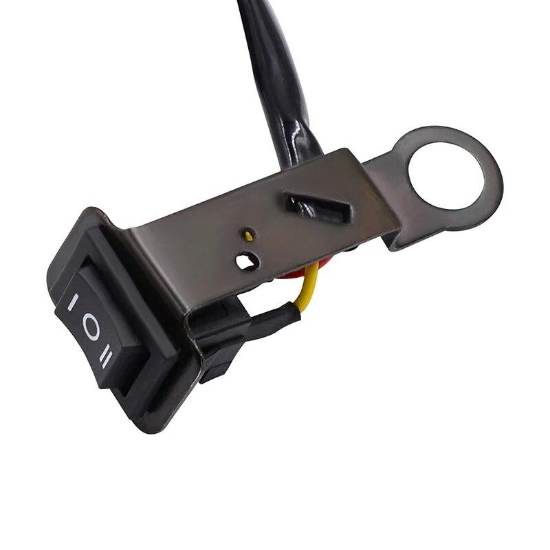 12V Ship Type Adjustable High and Low Temperature Electric Handle Universal Motorcycle Accessories PET Metal Heating Film