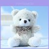 Adorable Cute Teddy Bear Plush Doll Keychain Cartoon Stuffed Toy For Bag Decor