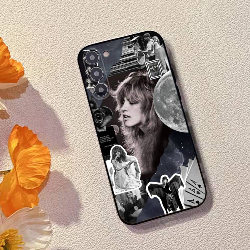Band F-Fleetwood Mac Phone Case Black Silicone Soft For Samsung Galaxy A73,A72,A71,A70,A53,A52,A51