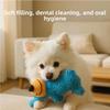 High Quality Interactive Squeaky Dog Toy Tooth Cleaning Soft Dog Chew Toy Pet Supplies Pet Animal Toys Indoor Outdoor