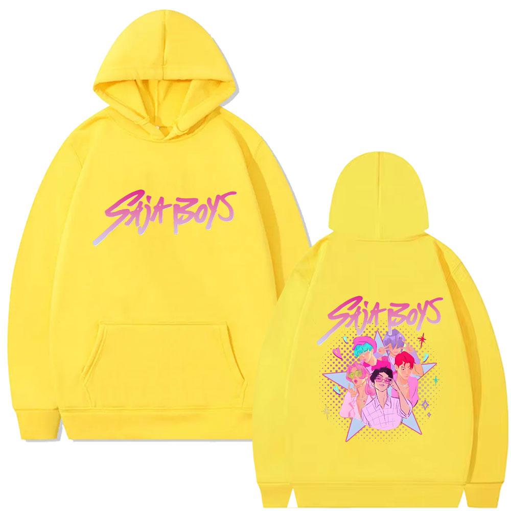 

Фильм K-Pop Охотники на демонов Saja Boys Графическое худи Мужское Женское Корейский Модный Тренд Уличная Одежда Мужское Винтажное Худи Пуловер 3XL