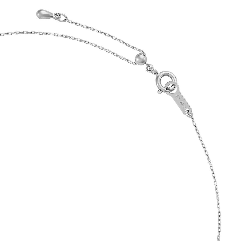 Official Silver Birthday Gift for Comes with Jewelry 112534120903 [4℃ (Yondoshi)] Necklace, Women, Case,