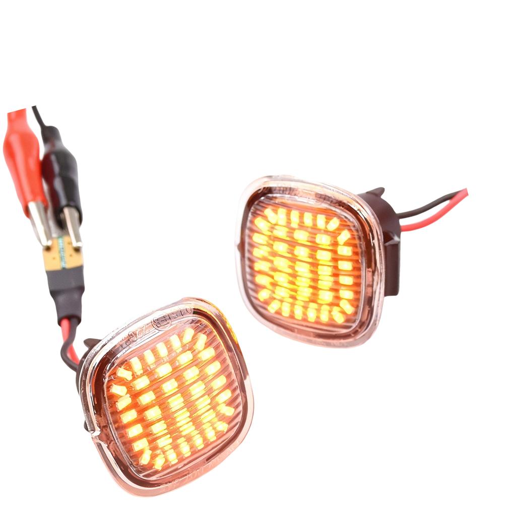 2pcs Easy Installation Waterproof LED Turn Signal Light Side Marker Lamp For Mk1 MK2 B5 4D0949127 1U0949127B 1U0949127C